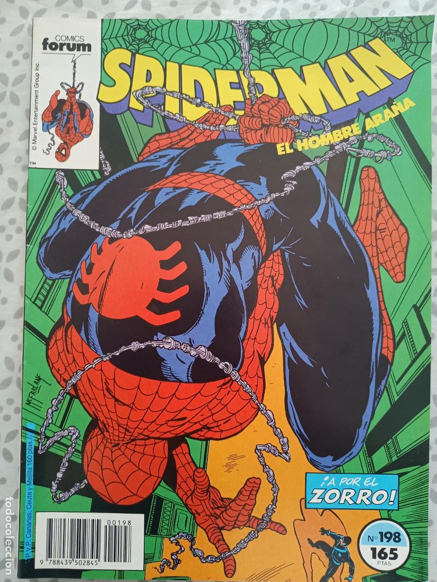 C&oacute;mics: SPIDERMAN VOL. 1 N&ordm; 198 FORUM - Foto 1