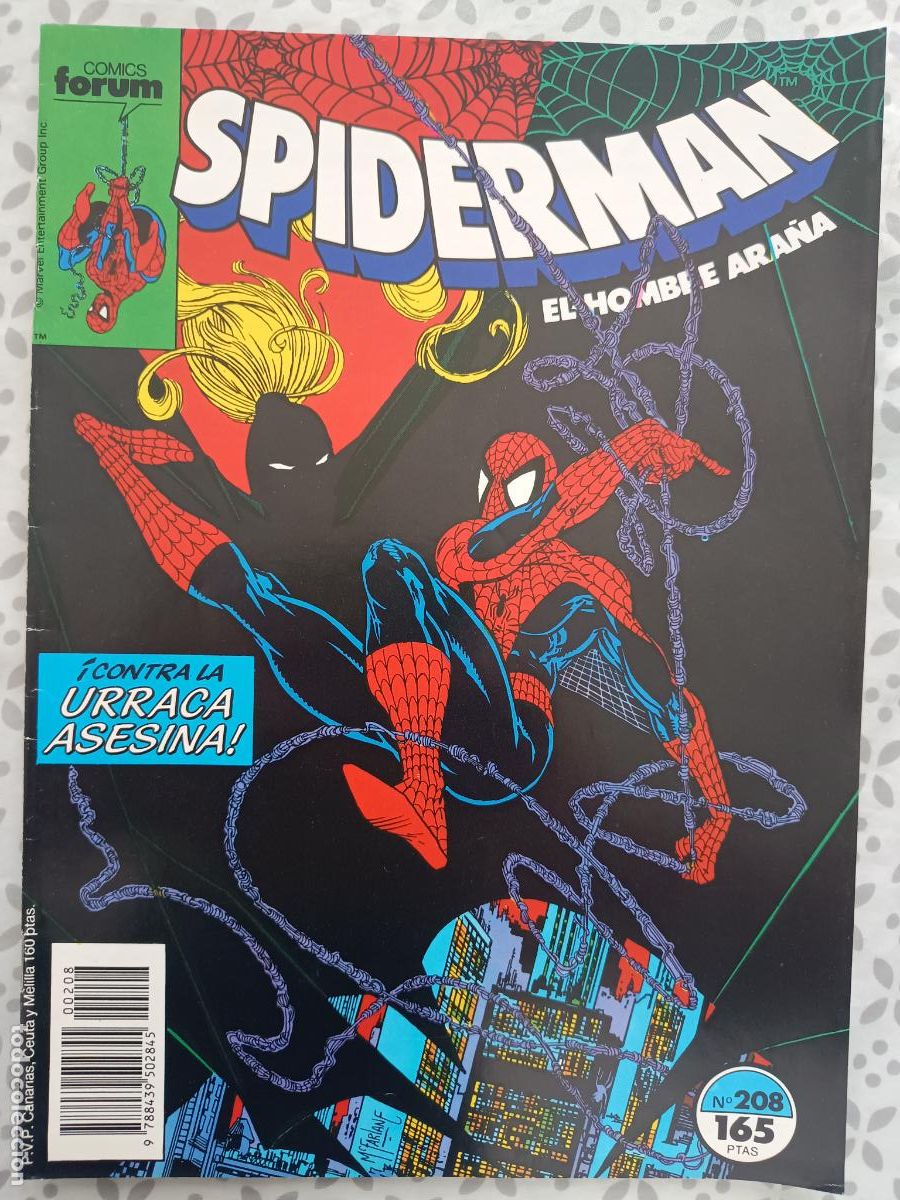 C&oacute;mics: SPIDERMAN VOL. 1 N&ordm; 208 FORUM - Foto 1