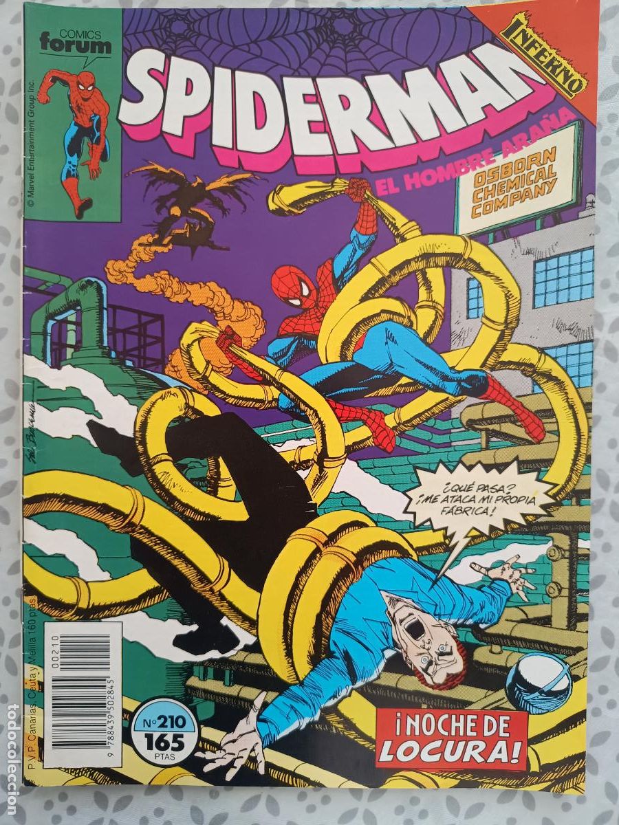 C&oacute;mics: SPIDERMAN VOL. 1 N&ordm; 210 FORUM - Foto 1