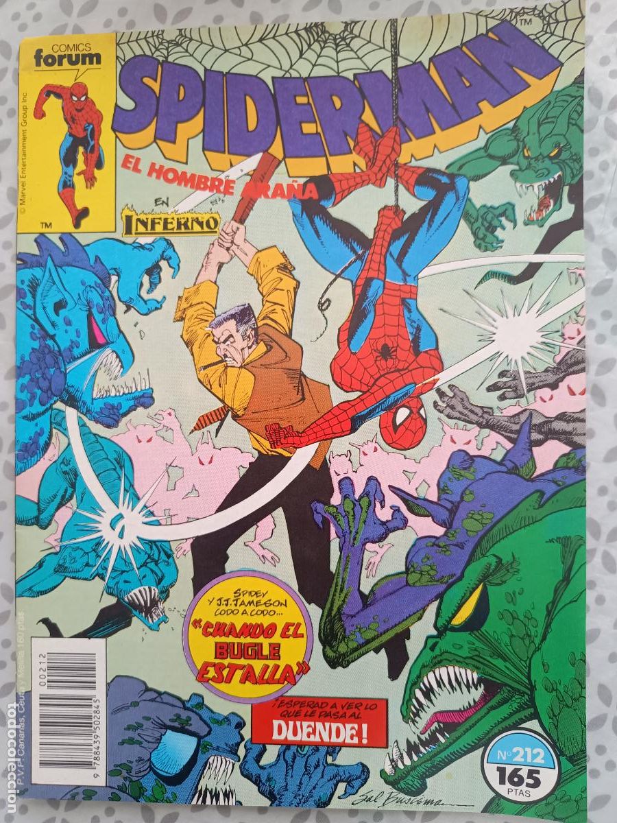 C&oacute;mics: SPIDERMAN VOL. 1 N&ordm; 211 FORUM - Foto 1
