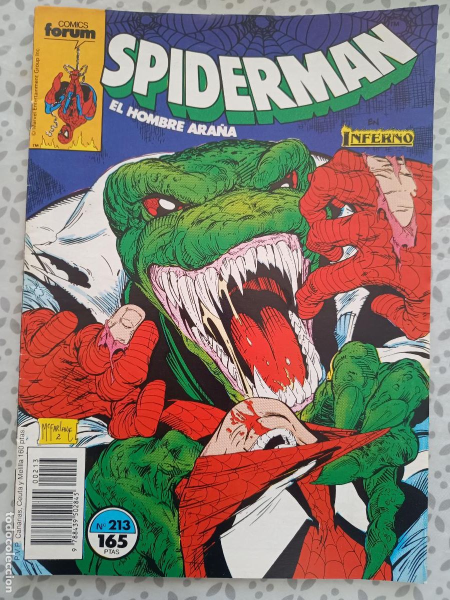 C&oacute;mics: SPIDERMAN VOL. 1 N&ordm; 212 FORUM - Foto 1