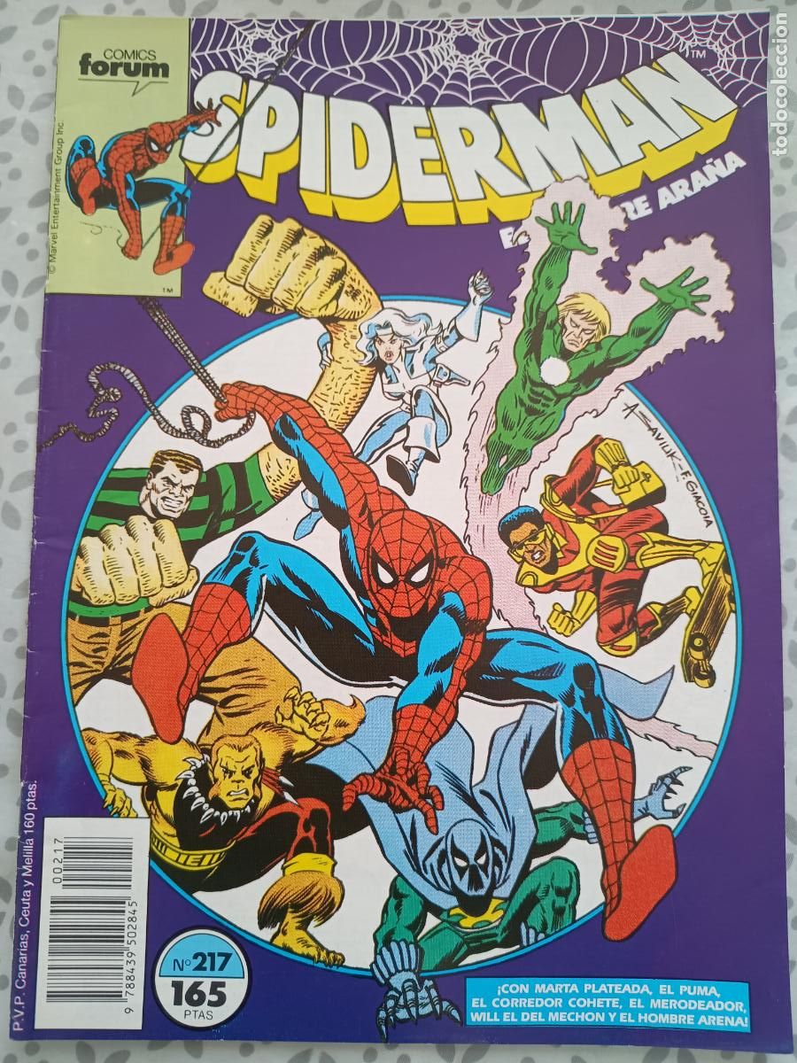 C&oacute;mics: SPIDERMAN VOL. 1 N&ordm; 217 FORUM - Foto 1
