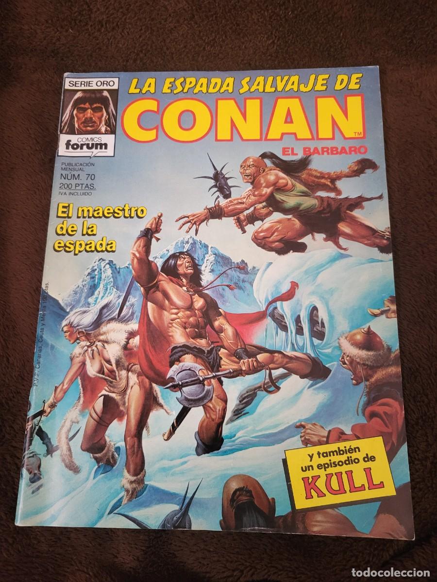 C&oacute;mics: LA ESPADA SALVAJE DE CONAN N⁰ 70 - Foto 1