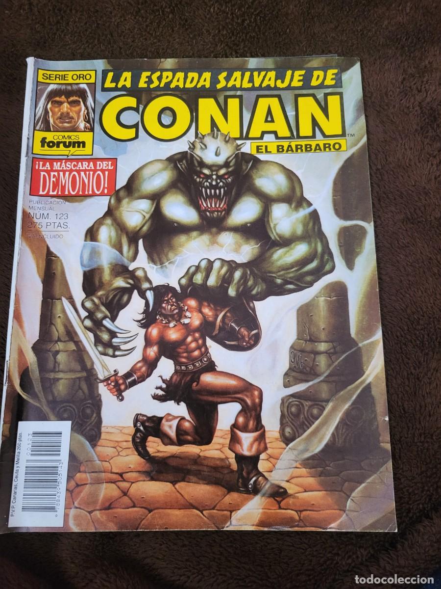 C&oacute;mics: LA ESPADA SALVAJE DE CONAN EL B&Aacute;RBARO N⁰ 123 - Foto 1
