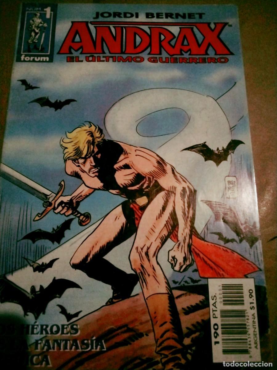 C&oacute;mics: ANDRAX EL ULTIMO GUERRERO NUMERO 1 FORUM - Foto 1