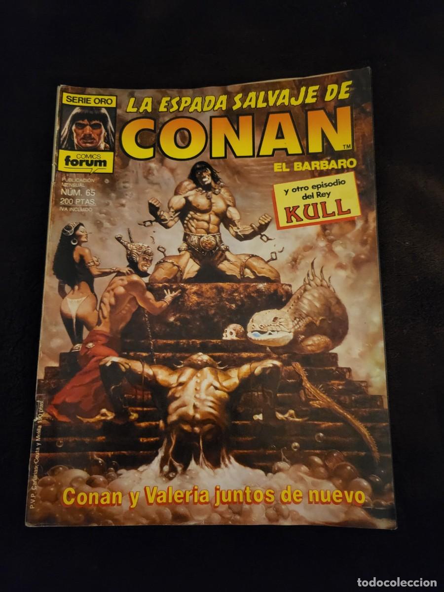 C&oacute;mics: LA ESPADA SALVAJE DE CONAN EL B&Aacute;RBARO N⁰ 65 - Foto 1