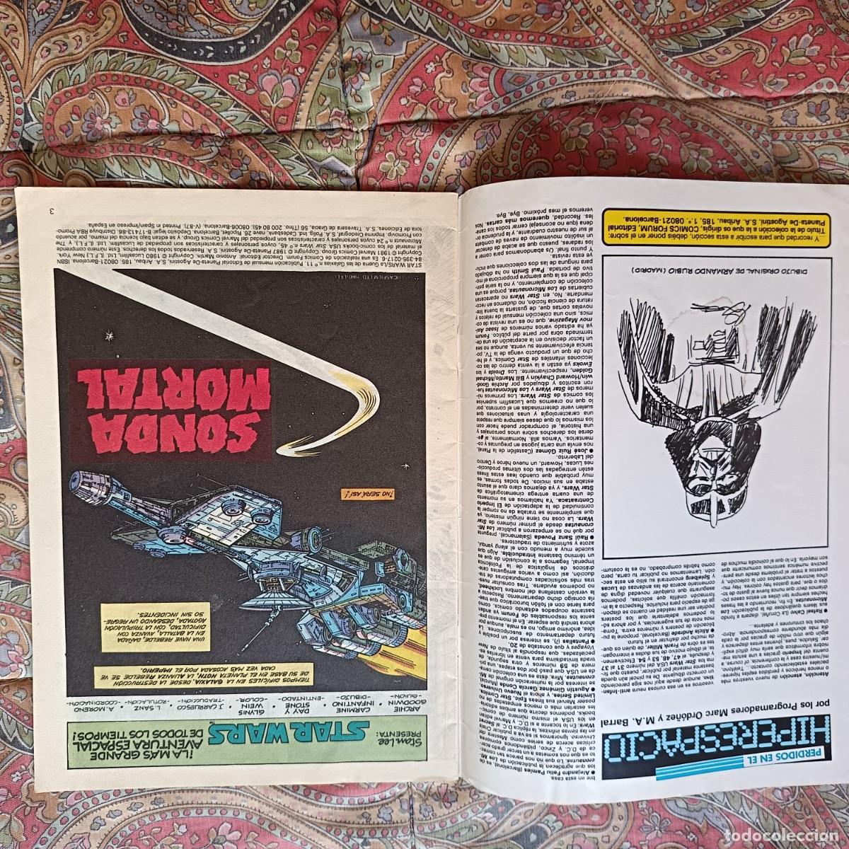 C&oacute;mics: NUM 11 COMICS STAR WARS SERIE ORIGINAL ED. FORUM - Foto 3