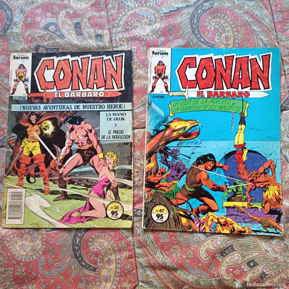 C&oacute;mics: CONAN EL BARBARO. COMIC NUM 35/47 COMICS FORUM - Foto 1