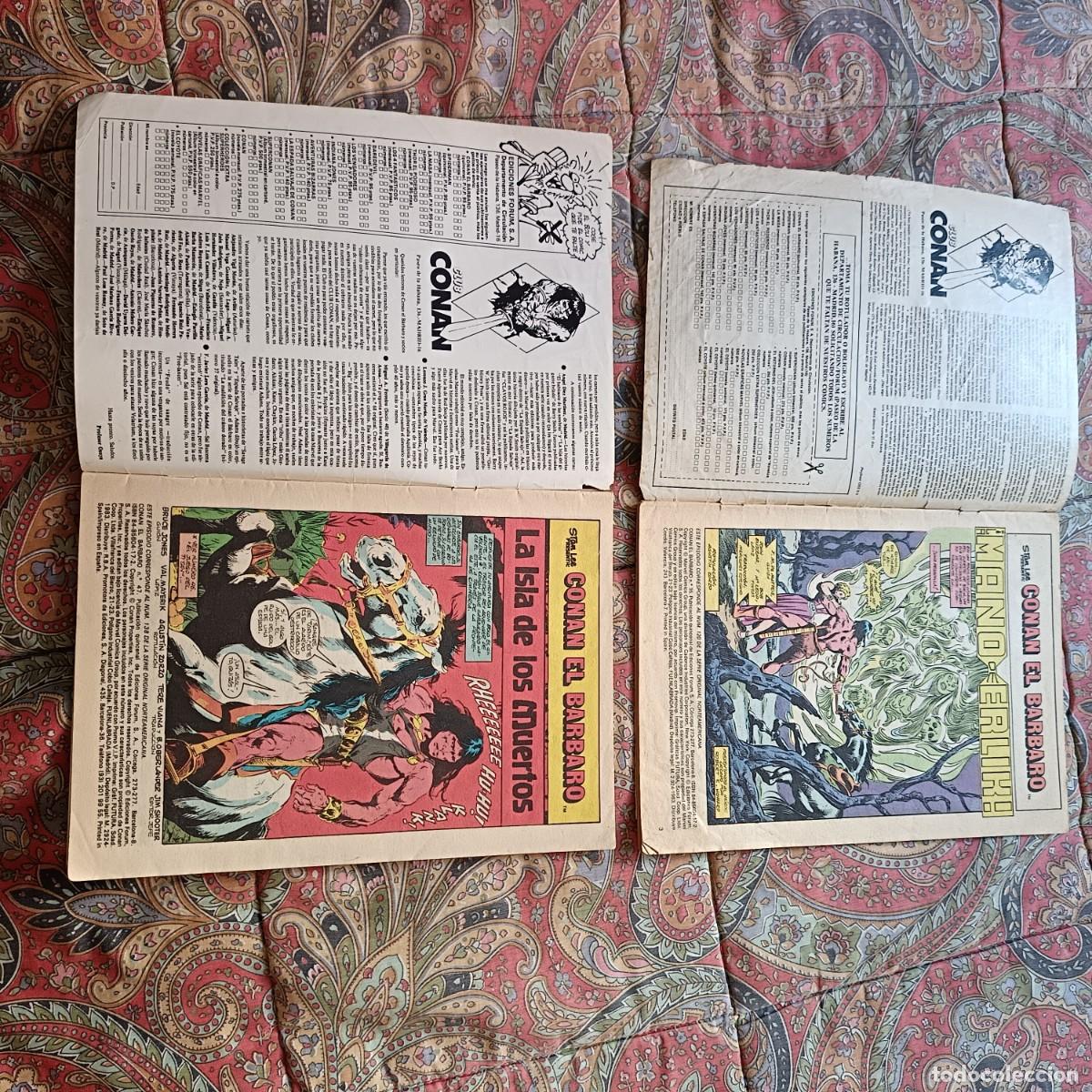 C&oacute;mics: CONAN EL BARBARO. COMIC NUM 35/47 COMICS FORUM - Foto 3