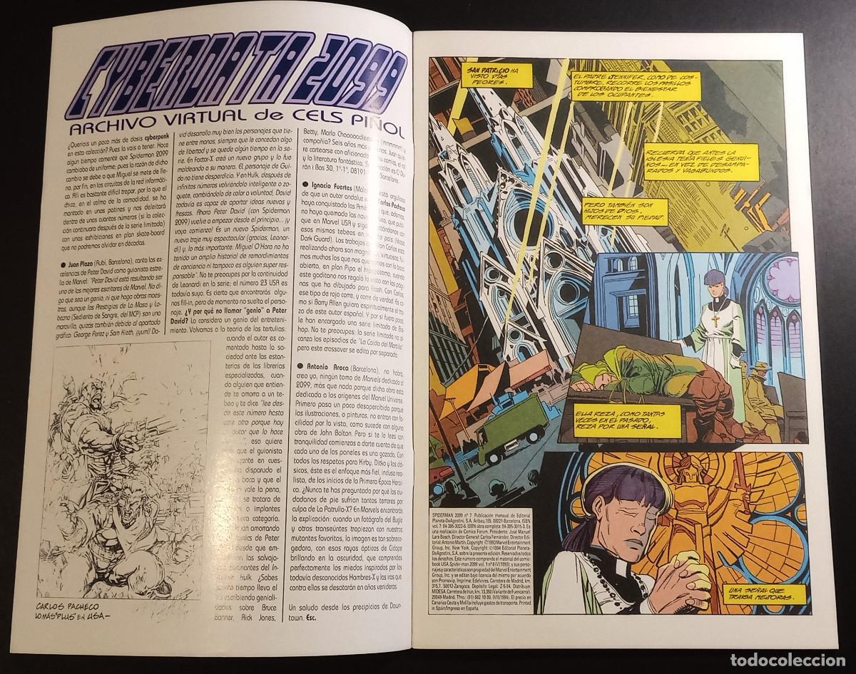 C&oacute;mics: SPIDERMAN 2099 - N&ordm; 7 DE 12 - EL ATAQUE DE LOS MONSTRUOS - COMICS FORUM / MARVEL COMICS, 1994 - Foto 2