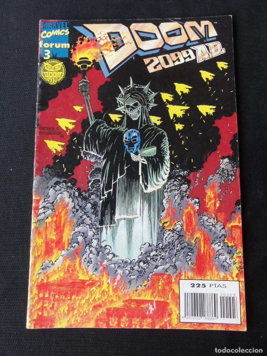 C&oacute;mics: DOOM 2099 N&ordm; 3 DE 10. A&Ntilde;O 1996-97. MARVEL COMICS FORUM. C-24B - Foto 1