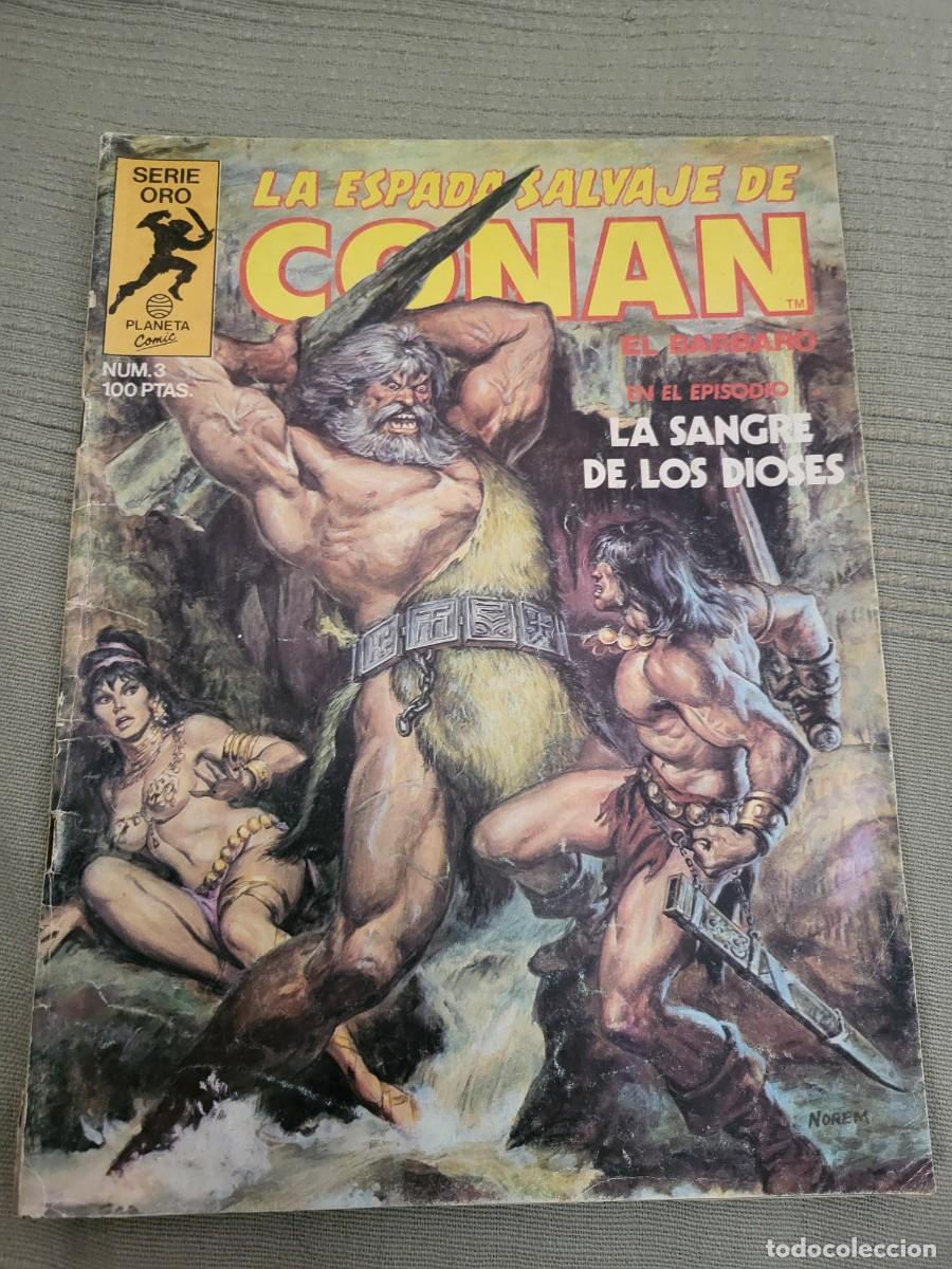 C&oacute;mics: LA ESPADA SALVAJE DE CONAN EL B&Aacute;RBARO N⁰ 3 - Foto 1