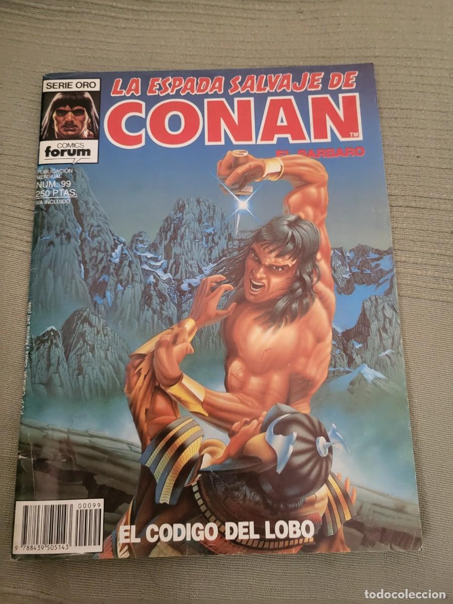C&oacute;mics: LA ESPADA SALVAJE DE CONAN EL B&Aacute;RBARO N⁰ 99 - Foto 1