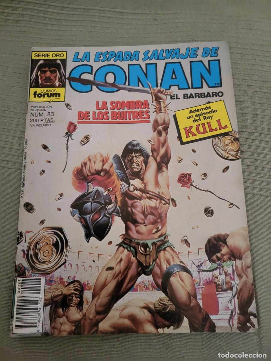 C&oacute;mics: LA ESPADA SALVAJE DE CONAN EL B&Aacute;RBARO N⁰ 83 - Foto 1