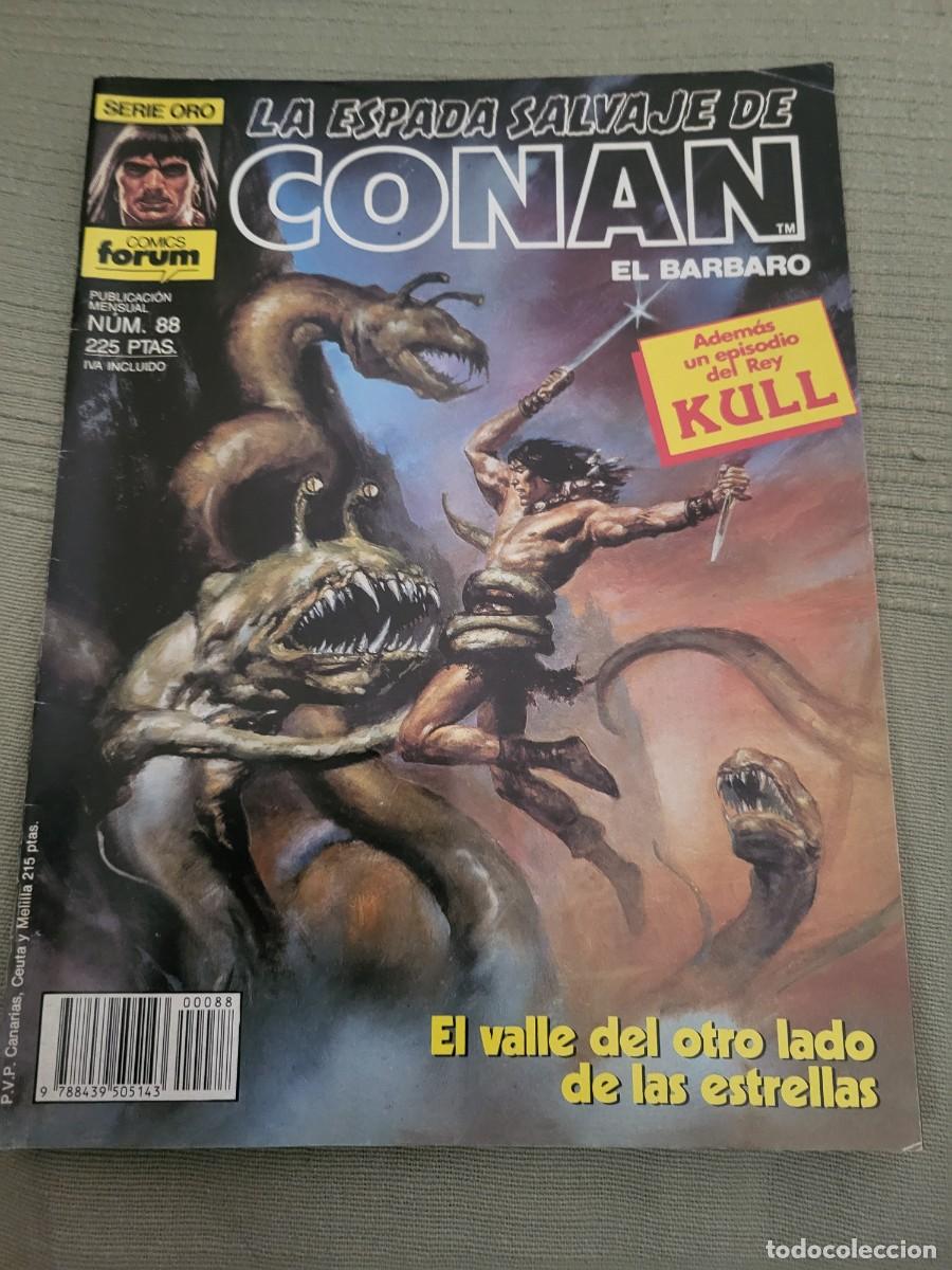 C&oacute;mics: LA ESPADA SALVAJE DE CONAN EL B&Aacute;RBARO N⁰ 88 - Foto 1