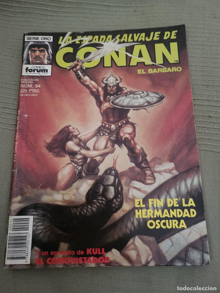 C&oacute;mics: LA ESPADA SALVAJE DE CONAN EL B&Aacute;RBARO N⁰ 94 - Foto 1