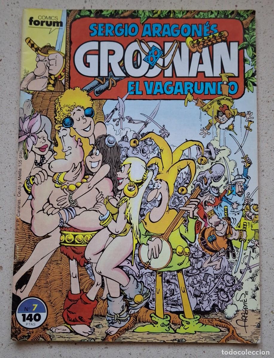 C&oacute;mics: GROONAN EL VAGABUNDO SERGIO ARAGONES N&ordm; 7 - COMICS FORUM - COMIC - Foto 1