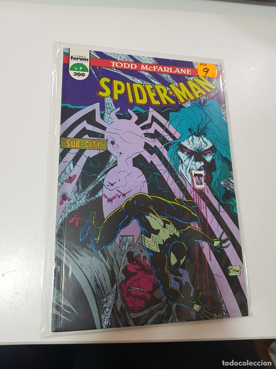 C&oacute;mics: Comic Spiderman Marvel comics Tood McFarlane forum N&ordm;7 sub city - Foto 1