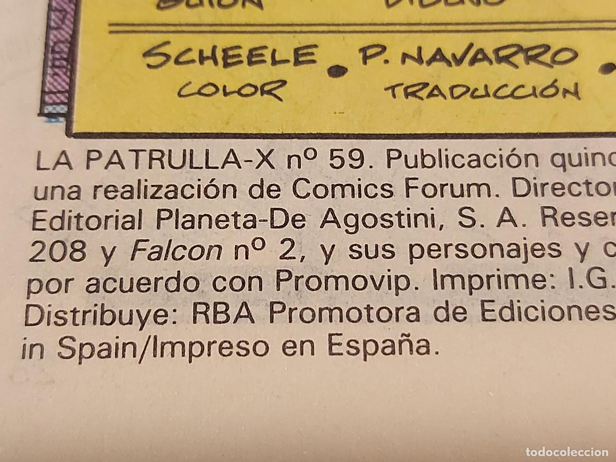 C&oacute;mics: LA PATRULLA X / 59 / COMICS FORUM / BUEN ESTADO - Foto 3