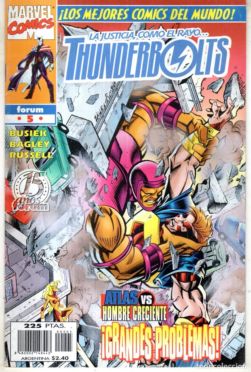 C&oacute;mics: THUNDERBOLTS VOL. 1 N&ordm; 5 - FORUM - Foto 1
