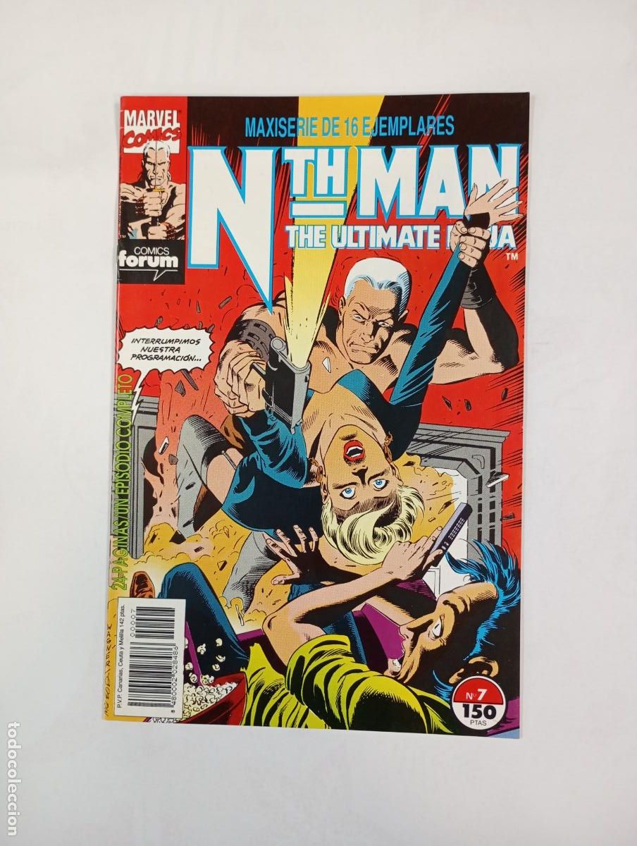 C&oacute;mics: NTH MAN. THE ULTIMATE NINJA N&ordm; 7. MARVEL COMICS FORUM. TDKR5 - Foto 1