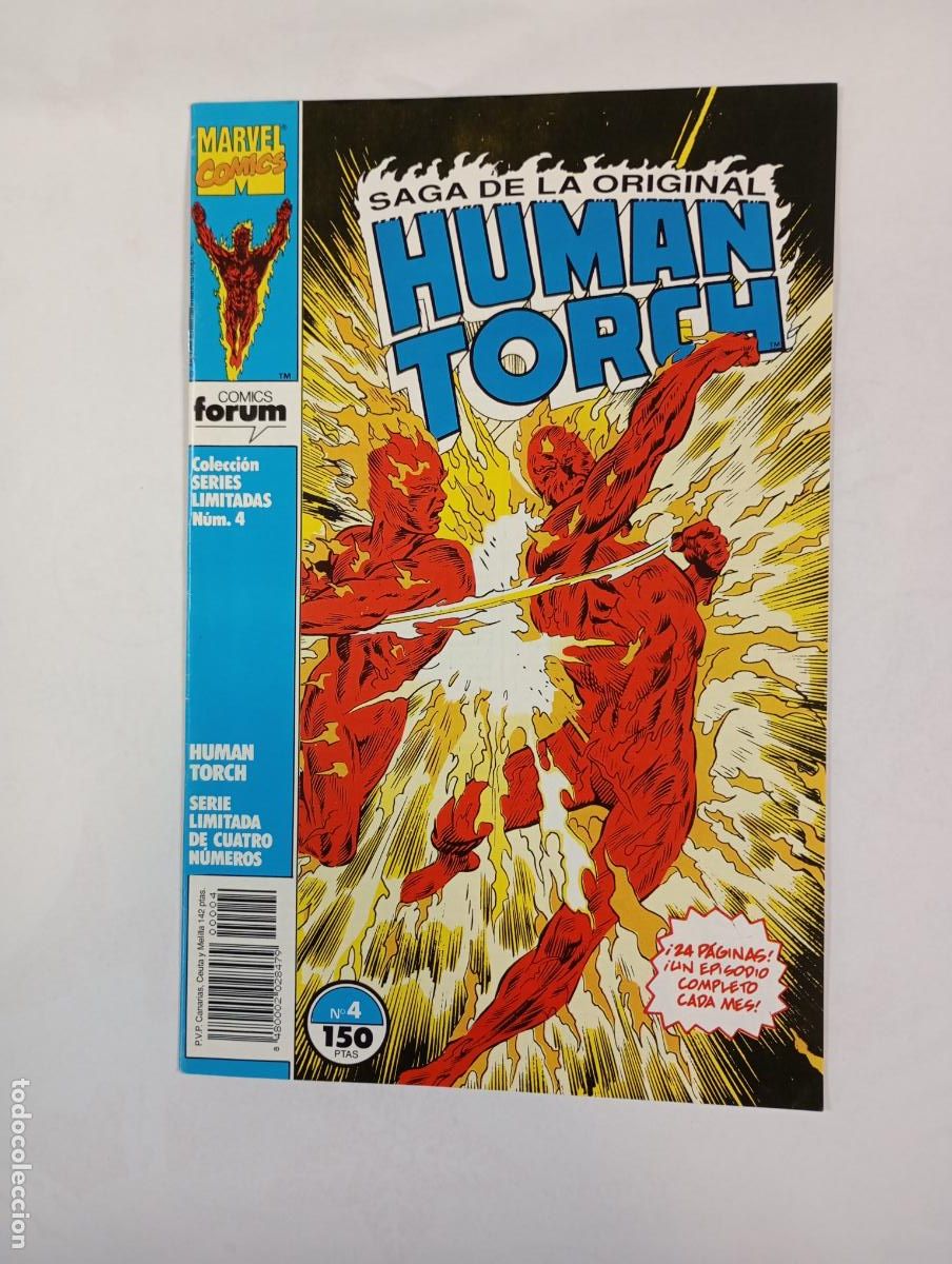 C&oacute;mics: HUMAN TORCH N&ordm; 4. MARVEL COMICS FORUM. TDKR5 - Foto 1