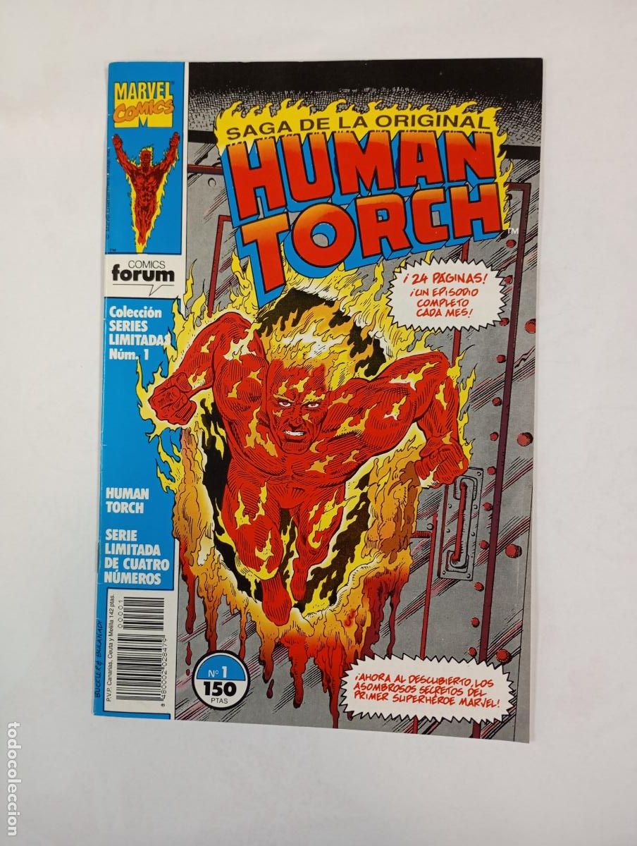 C&oacute;mics: HUMAN TORCH N&ordm; 1. MARVEL COMICS FORUM. TDKR5 - Foto 1