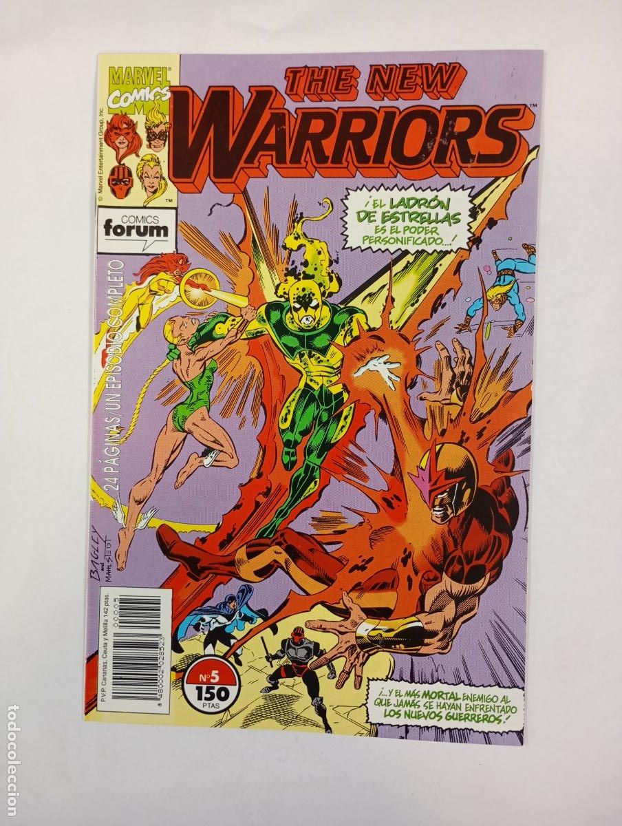 C&oacute;mics: THE NEW WARRIORS. N&ordm; 5. FORUM MARVEL COMICS. TDKR5 - Foto 1