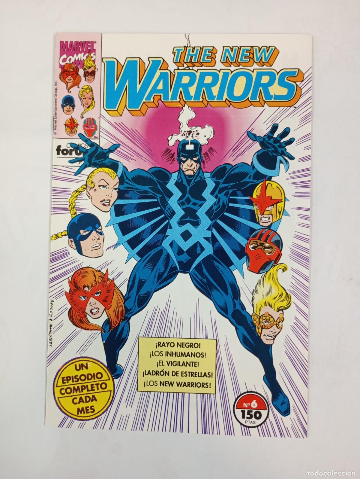 C&oacute;mics: THE NEW WARRIORS. N&ordm; 6. FORUM MARVEL COMICS. TDKR5 - Foto 1