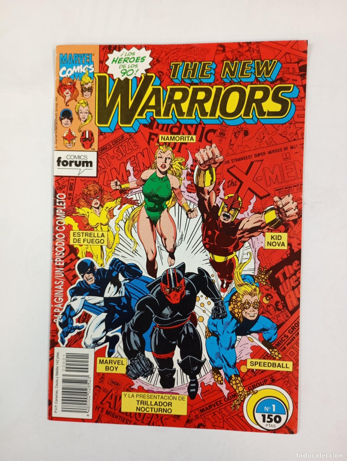 C&oacute;mics: THE NEW WARRIORS. N&ordm; 1. FORUM MARVEL COMICS. TDKR5 - Foto 1