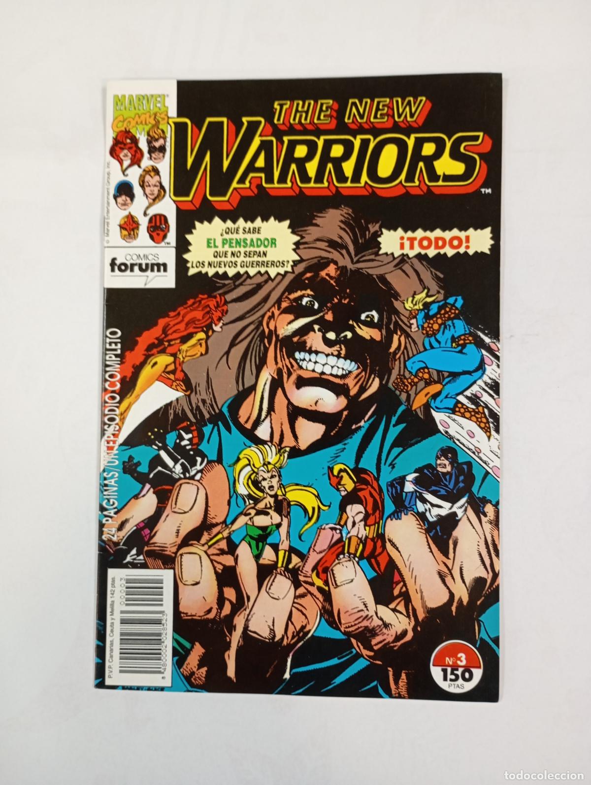 C&oacute;mics: THE NEW WARRIORS. N&ordm; 3. FORUM MARVEL COMICS. TDKR5 - Foto 1