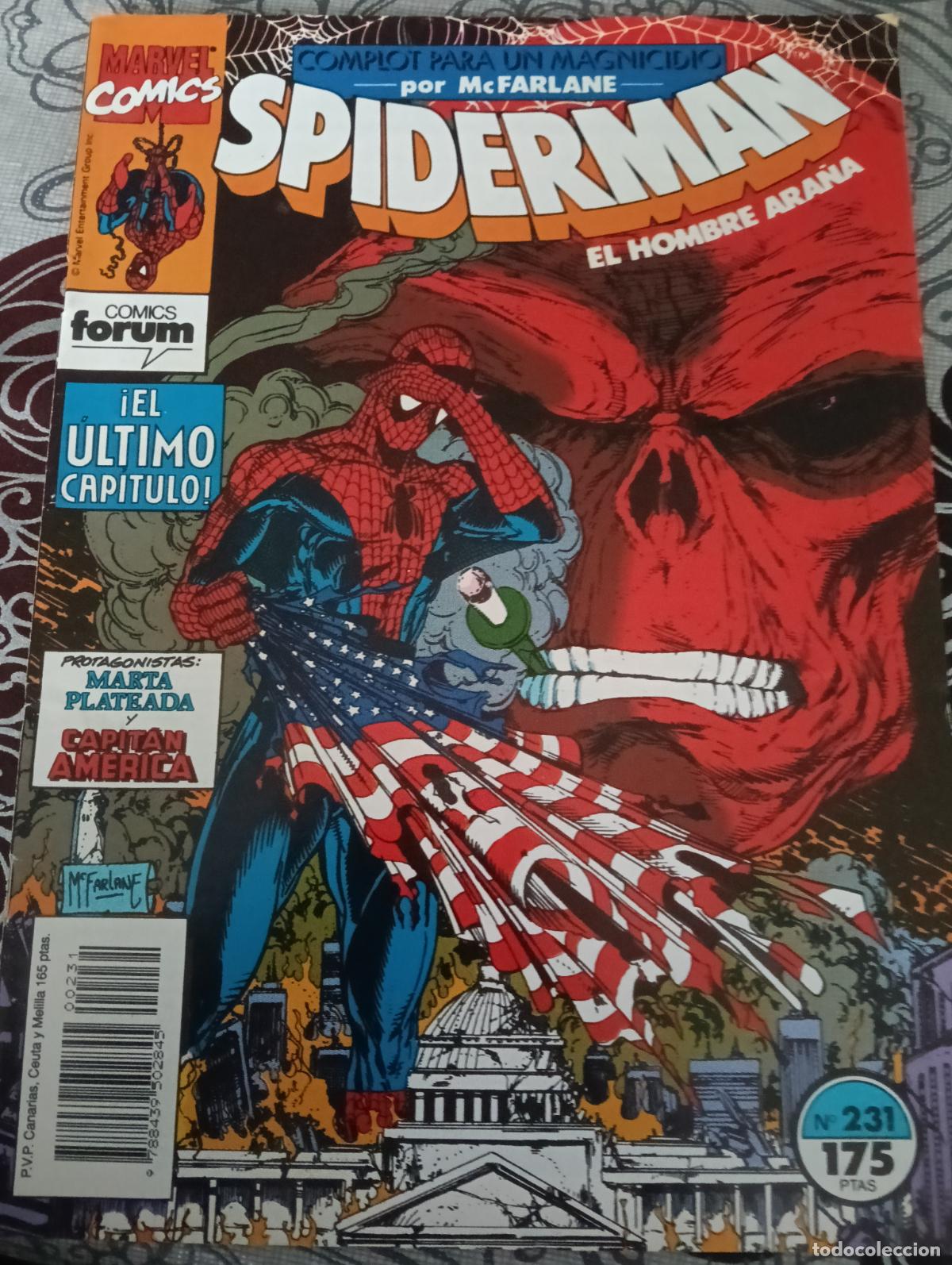 C&oacute;mics: SPIDERMAN VOL. 1 N&ordm; 231 FORUM - Foto 1