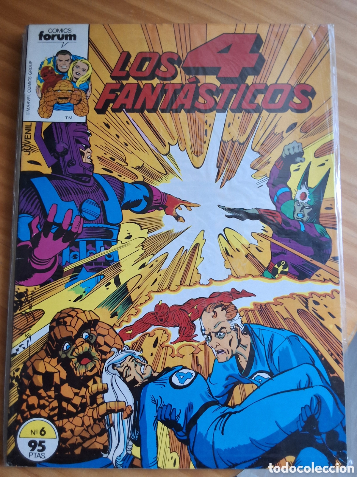 C&oacute;mics: Los 4 fant&aacute;sticos grapa forum comic n&uacute;mero 6 - Foto 1