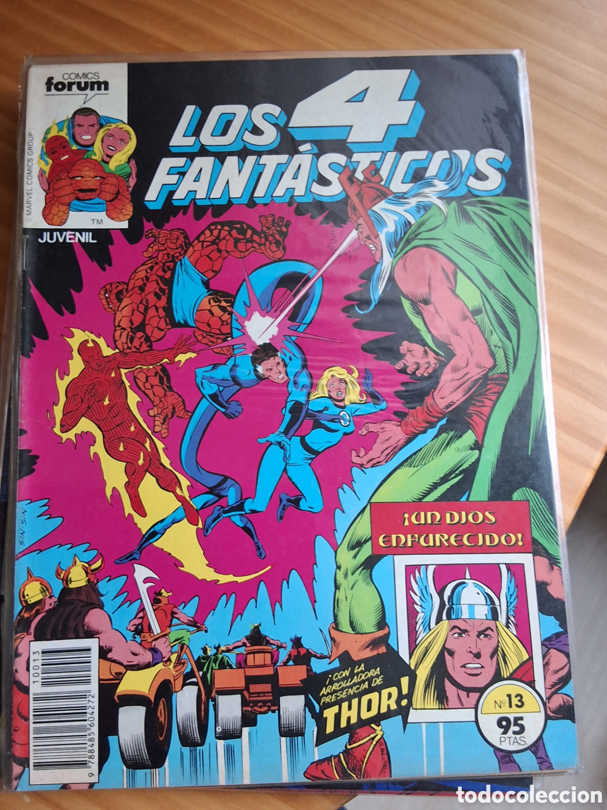 C&oacute;mics: Los 4 fant&aacute;sticos grapa forum comic n&uacute;mero 13 - Foto 1