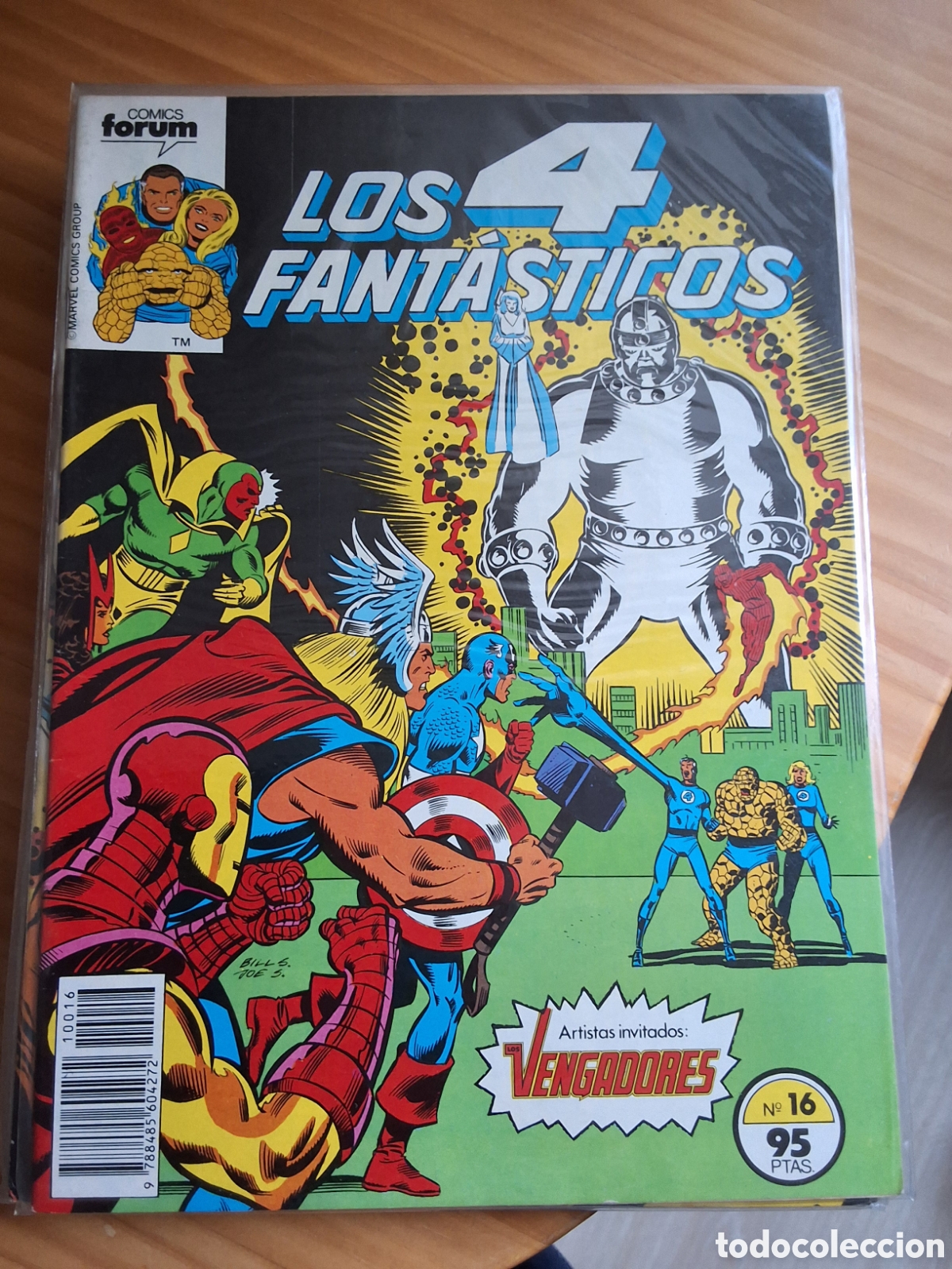 C&oacute;mics: Los 4 fant&aacute;sticos grapa forum comic n&uacute;mero 16 - Foto 1
