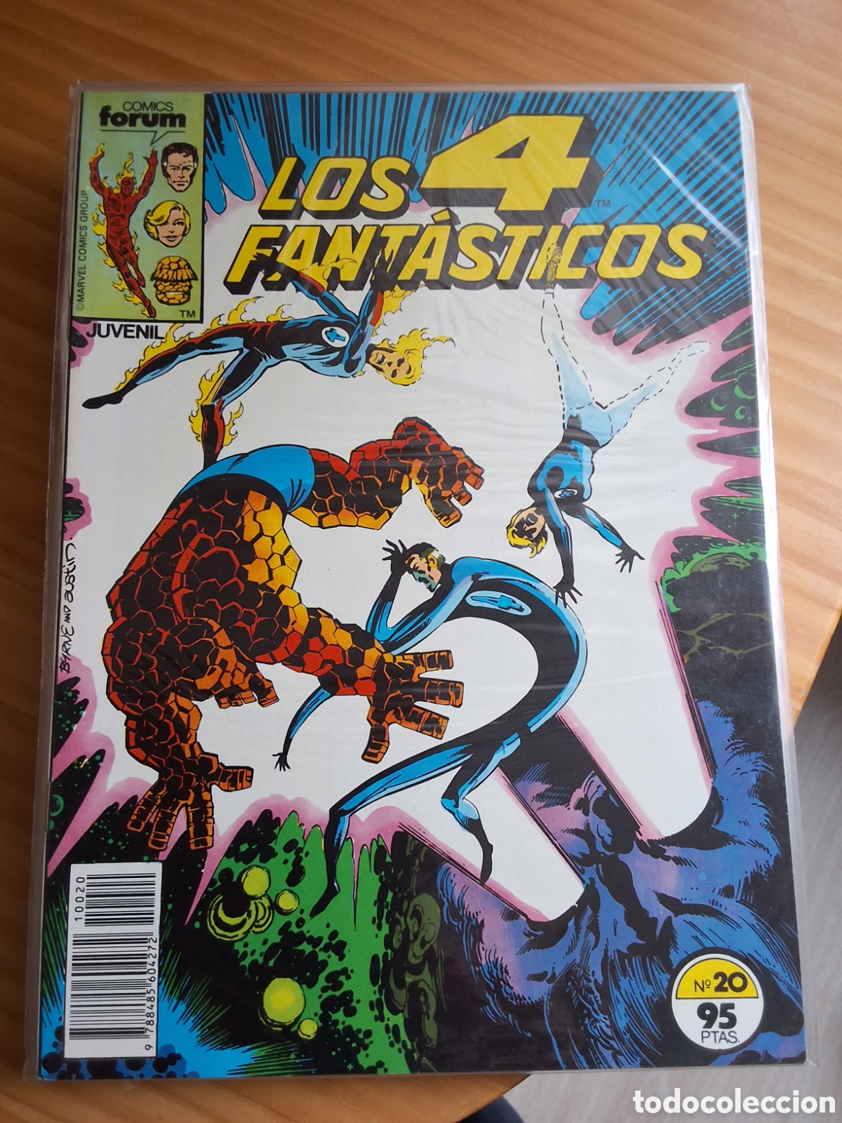 C&oacute;mics: Los 4 fant&aacute;sticos grapa forum comic n&uacute;mero 20 - Foto 1