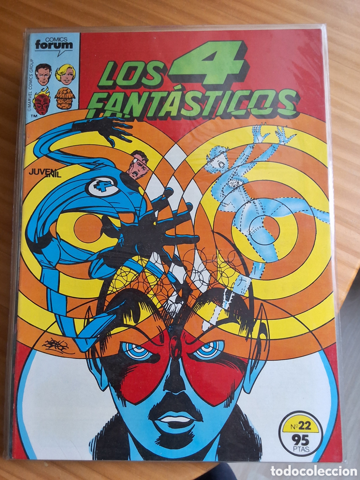 C&oacute;mics: Los 4 fant&aacute;sticos grapa forum comic n&uacute;mero 22 - Foto 1