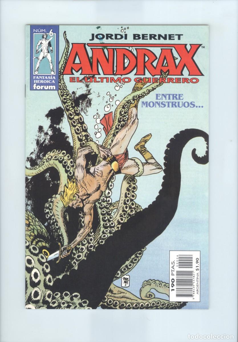 C&oacute;mics: Planeta. Forum. Andrax. El ultimo guerrero. 6 - Foto 1