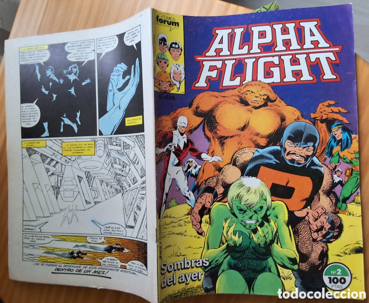 C&oacute;mics: Alpha flight comic forum n&uacute;mero 2 a&ntilde;o 1985 - Foto 1