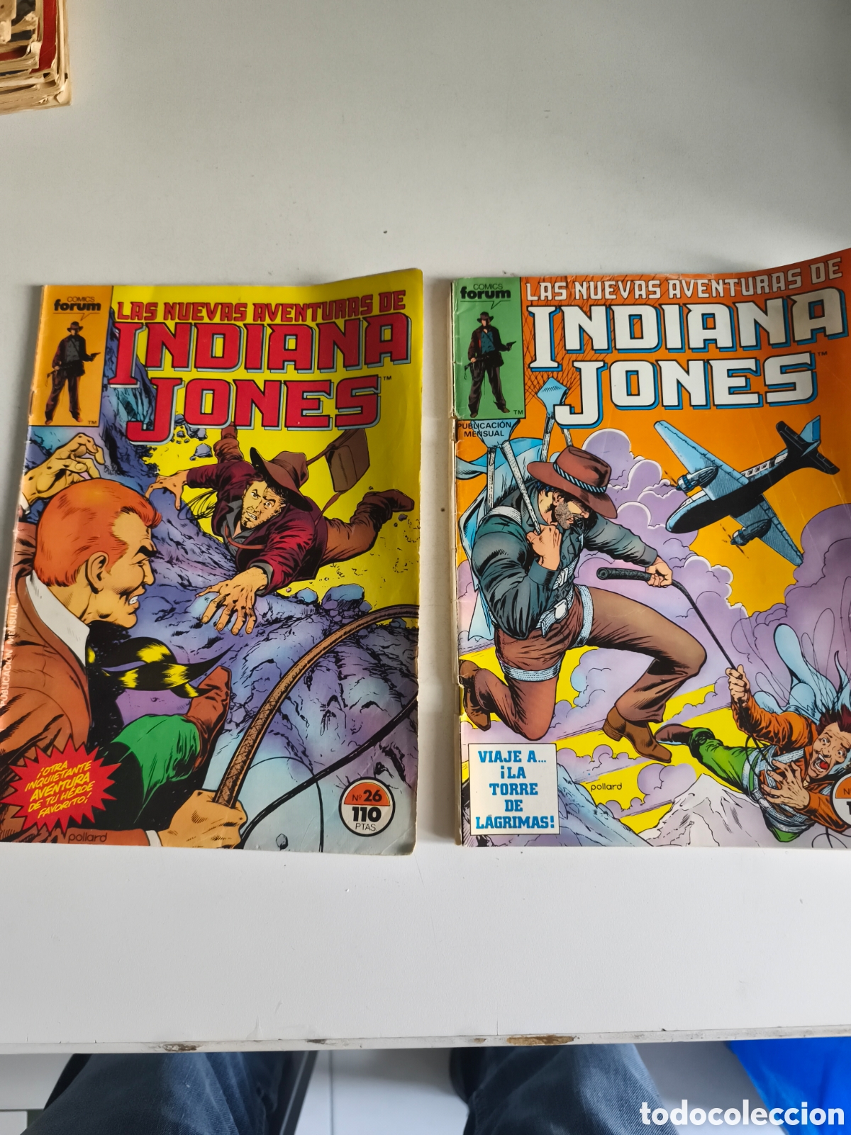 C&oacute;mics: 2 antiguos comics Indiana Jones - Foto 1