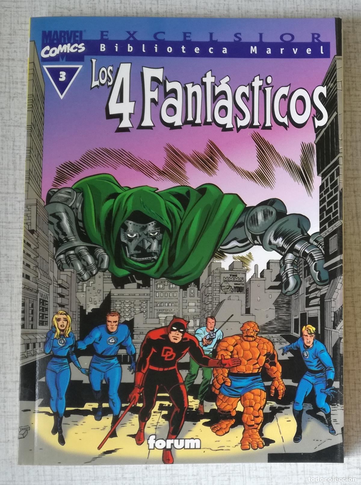 C&oacute;mics: Comic Biblioteca Marvel Excelsior: Los 4 Fantasticos, n&ordm; 3 - Forum - Foto 1