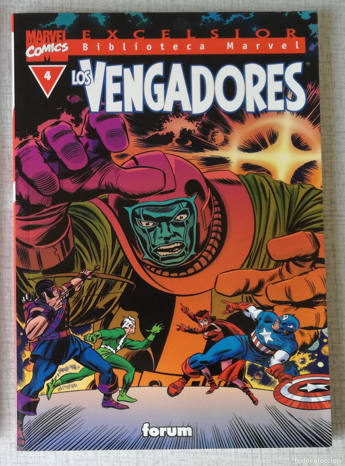 C&oacute;mics: Comic Biblioteca Marvel Excelsior: Los Vengadores, n&ordm; 4 - Forum - Foto 1