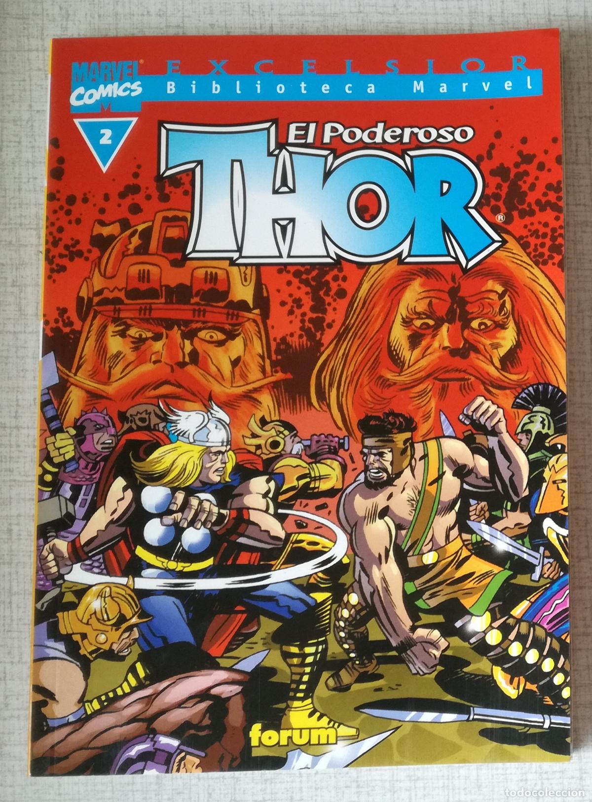 C&oacute;mics: Comic Biblioteca Marvel Excelsior: El poderoso Thor, n&ordm; 2 - Forum - Foto 1