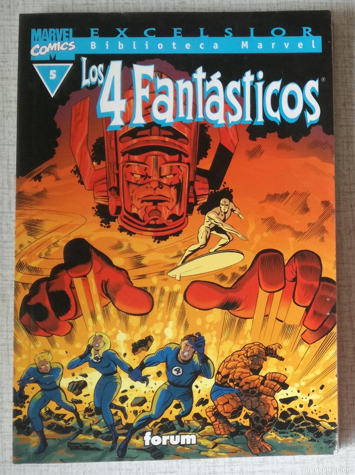 C&oacute;mics: Comic Biblioteca Marvel Excelsior: Los 4 Fantasticos, n&ordm; 5 - Forum - Foto 1