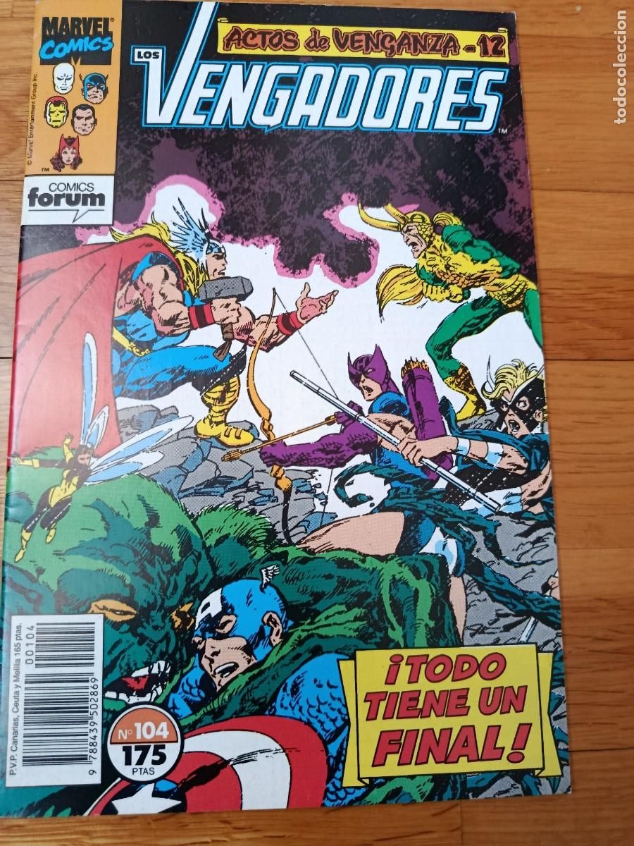 C&oacute;mics: VENGADORES 104 ACTOS DE VENGANZA - Foto 1