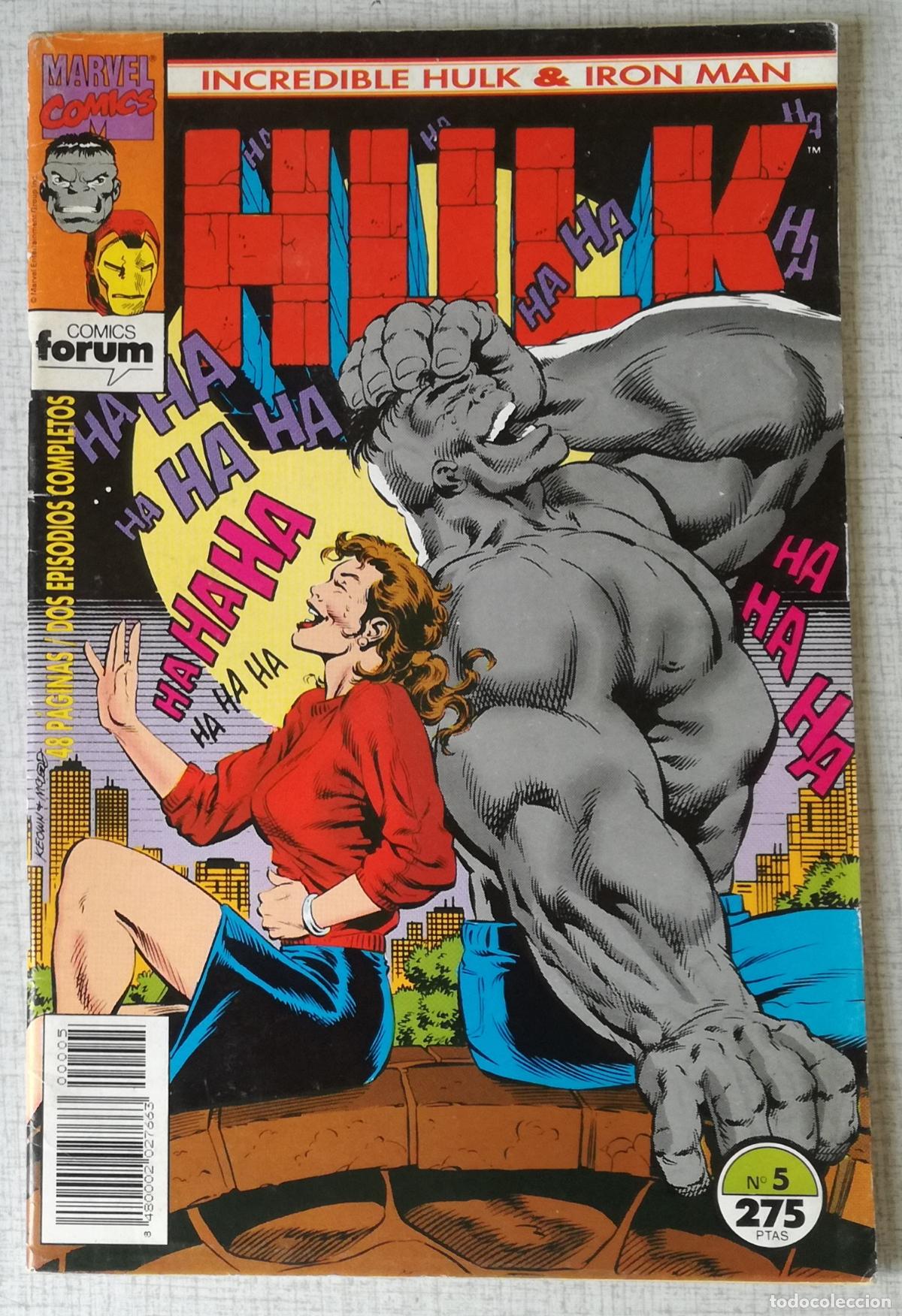 C&oacute;mics: Comic Hulk (Incredible Hulk & Iron Man), n&ordm; 5 - Forum - Foto 1