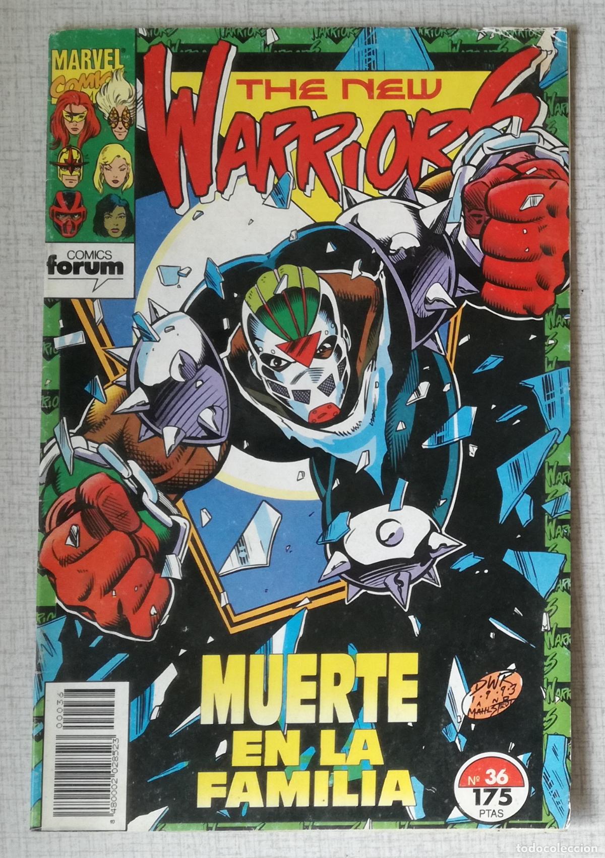 C&oacute;mics: Comic The New Warriors, n&ordm; 36 - Forum - Foto 1
