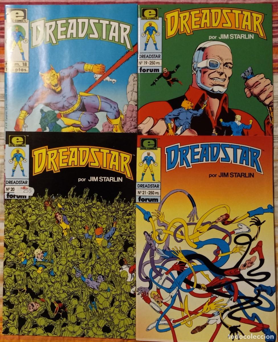 C&oacute;mics: DREADSTAR #1-27, de JIM STARLIN (EPIC C&oacute;mics, F&oacute;rum) SERIE COMPLETA - Foto 8