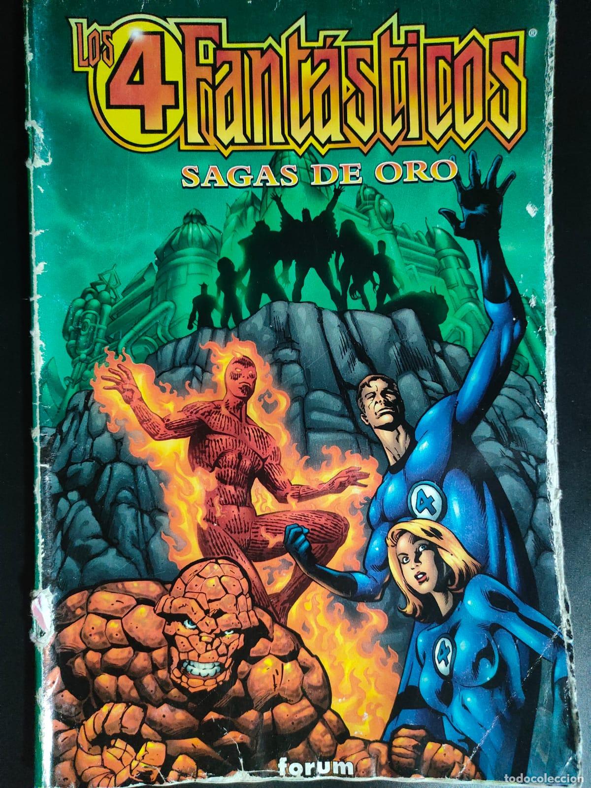 C&oacute;mics: LOS 4 FANTASTICOS SAGAS DE ORO - Foto 1