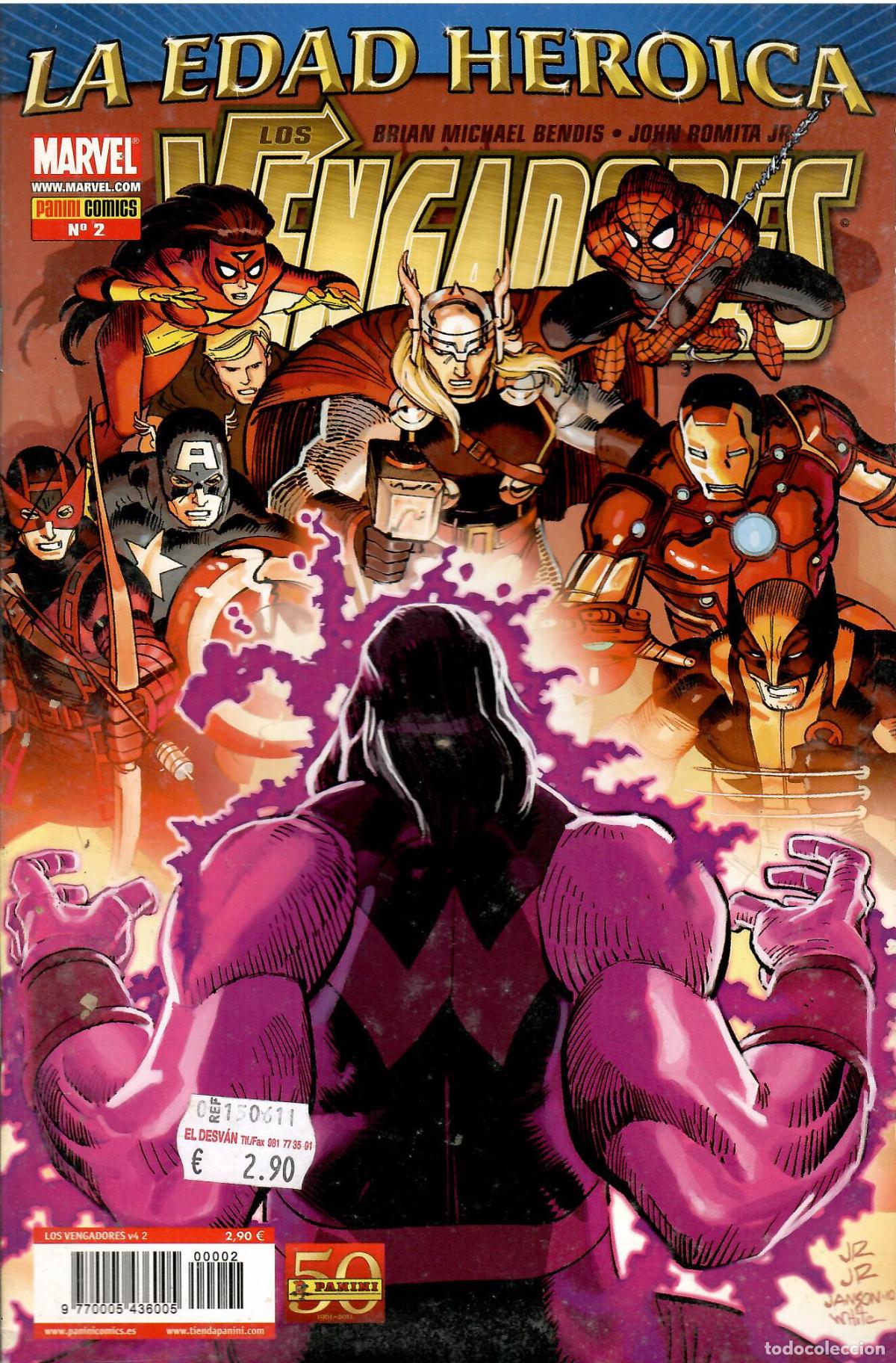 C&oacute;mics: Comic Los Vengadores, La Edad Heroica, n&ordm; 2 - Panini Comics - Foto 1